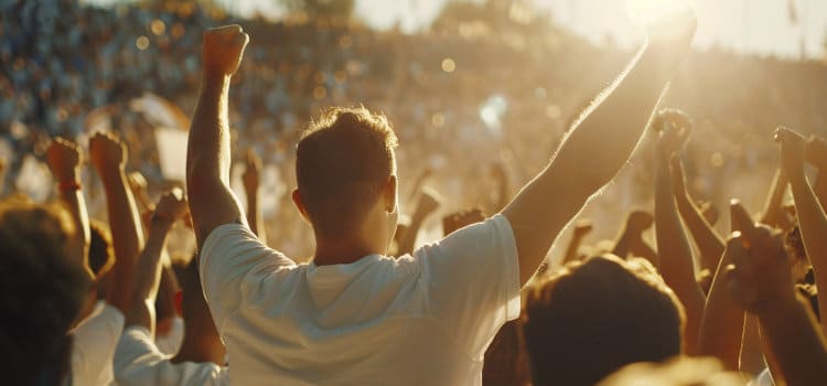 Hooligans versus supporters bij een scheiding